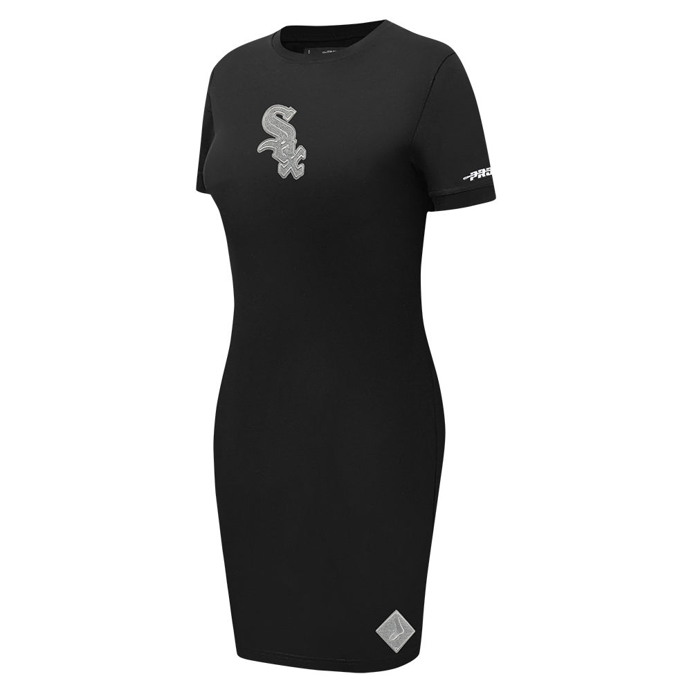 MLB CHICAGO WHITE SOX REVERSE FRENCH TERRY ROBE MOULANTE POUR FEMME (NOIR)