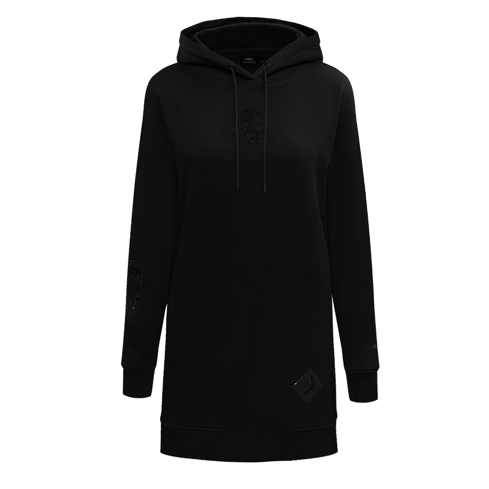 MLB CHICAGO WHITE SOX TRIPLE BLACK ROBE À CAPUCHON POUR FEMME (TRIPLE NOIR)