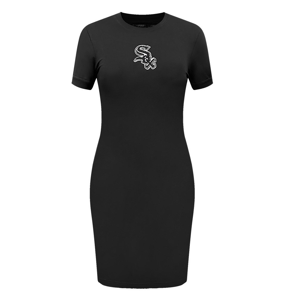 MLB CHICAGO WHITE SOX CLASSIC ROBE MOULANTE POUR FEMME (NOIR)
