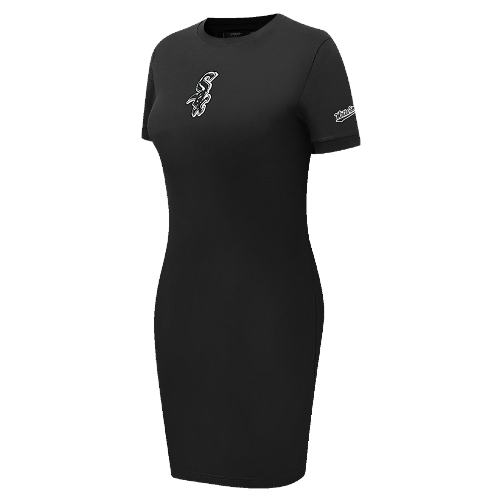 MLB CHICAGO WHITE SOX CLASSIC WOMEN'S BODYCON DRESS (BLACK)