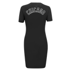MLB CHICAGO WHITE SOX CLASSIC ROBE MOULANTE POUR FEMME (NOIR)
