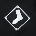 MLB CHICAGO WHITE SOX GAME DAY CLASSICS CHANDAIL À COL ROND EN MAILLE DOUBLE POUR FEMME (NOIR)