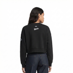 MLB CHICAGO WHITE SOX CLASSIC CHENILLE WOMEN'S FLC CREWNECK (BLACK)