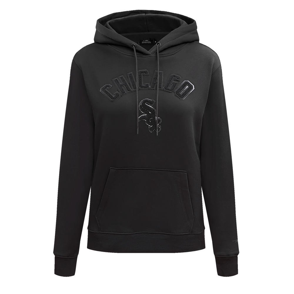 MLB CHICAGO WHITE SOX TRIPLE BLACK CHANDAIL À CAPUCHON POUR FEMME (TRIPLE NOIR)