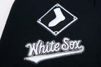 MLB CHICAGO WHITE SOX MASHUP WOMEN'S RIB CREWNECK (BLACK/GRAY)