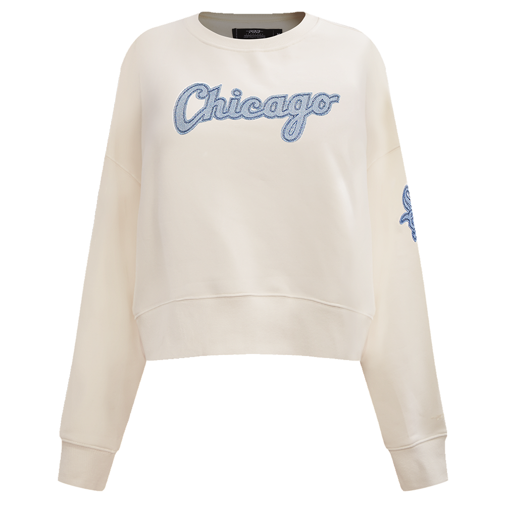 MLB CHICAGO WHITE SOX VARSITY BLUES CHANDAIL À COL ROND POUR FEMME (LIN)