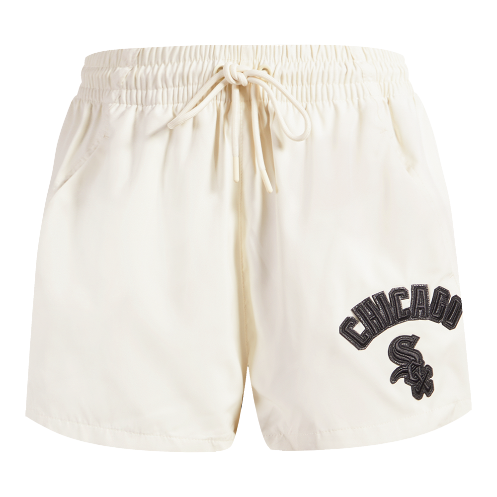 MLB CHICAGO WHITE SOX TRIPLE TONAL W WOVEN WOMEN'S SHORT (EGGSHELL)