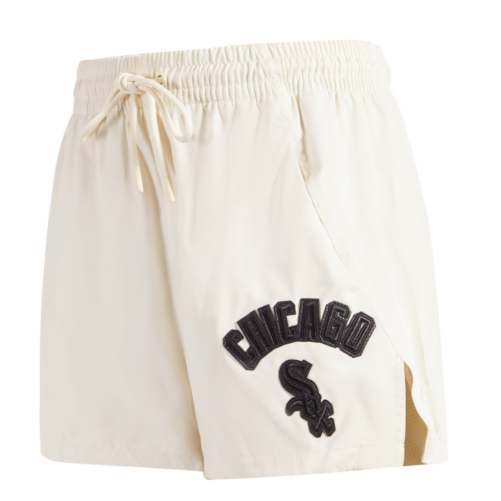 MLB CHICAGO WHITE SOX TRIPLE TONAL W WOVEN WOMEN'S SHORT (EGGSHELL)