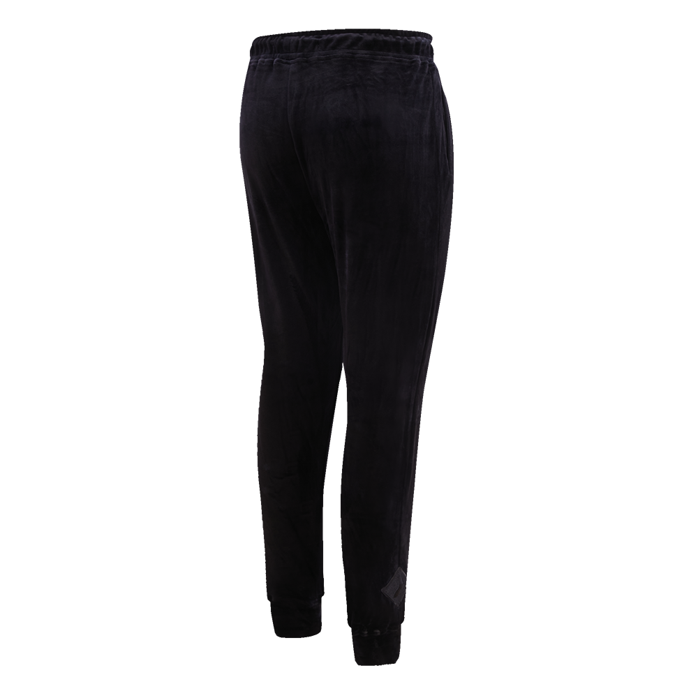 MLB CHICAGO WHITE SOX TRIPLE BLACK WOMEN'S VELOUR JOGGER (TRIPLE BLACK)