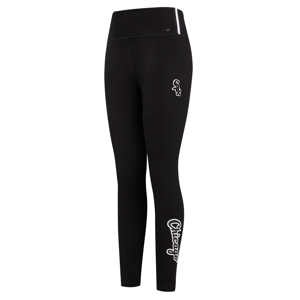 MLB CHICAGO WHITE SOX CLASSIC WOMEN'S JERSEY LEGGING (BLACK)