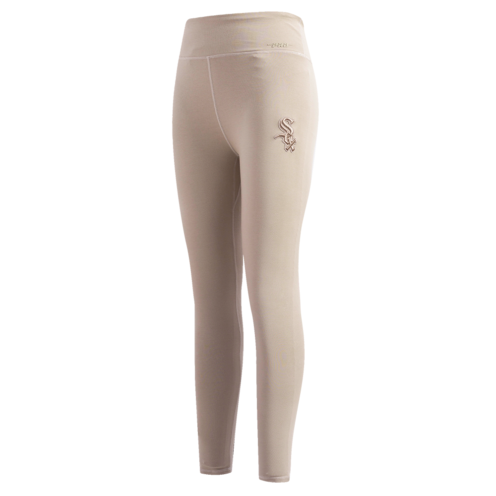 MLB CHICAGO WHITE SOX NEUTRAL WOMEN'S JERSEY LEGGING (TAUPE)
