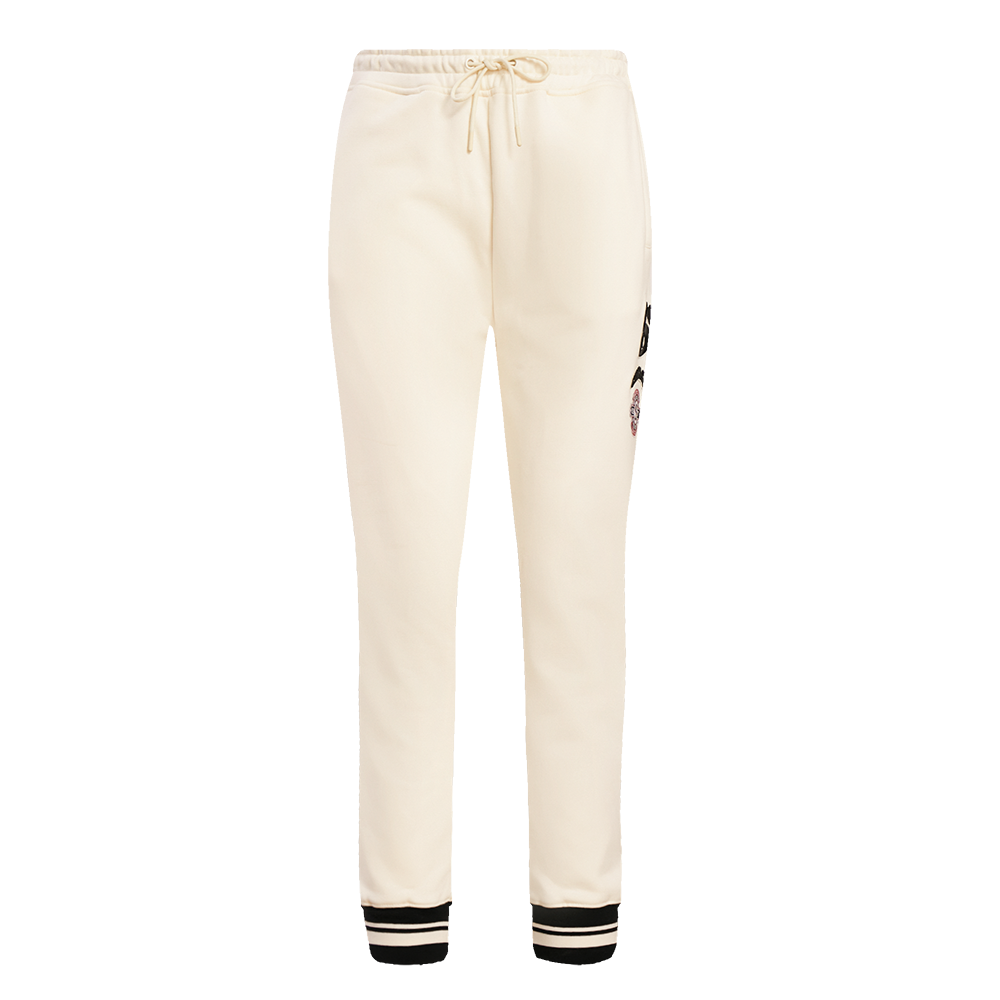 MLB CHICAGO WHITE SOX RETRO CLASSIC WOMEN'S SWEATPANT (EGGSHELL/ BLACK)