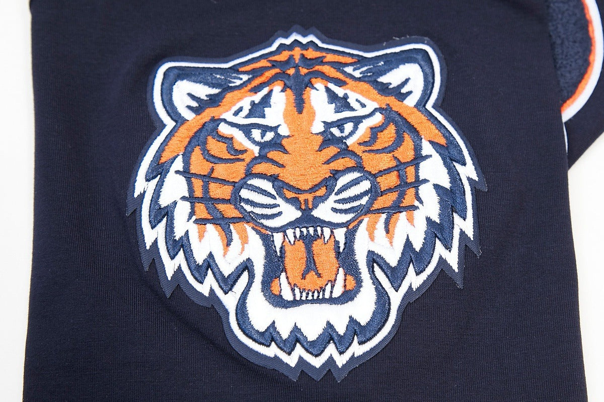 MLB DETROIT TIGERS CLASSIC CHENILLE HAUT POUR HOMME (MARINE MINUIT)