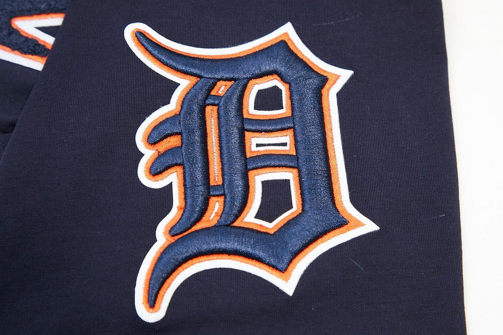 MLB DETROIT TIGERS CLASSIC CHENILLE HAUT POUR HOMME (MARINE MINUIT)
