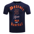 MLB DETROIT TIGERS OLD ENGLISH MEN'S SJ TOP (MIDNIGHT NAVY)