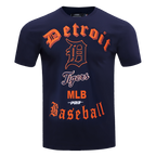 MLB DETROIT TIGERS OLD ENGLISH MEN'S SJ TOP (MIDNIGHT NAVY)