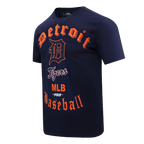 MLB DETROIT TIGERS OLD ENGLISH MEN'S SJ TOP (MIDNIGHT NAVY)