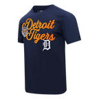 MLB DETROIT TIGERS SOUVENIR HAUT EN JERSEY SIMPLE POUR HOMME (MARINE MINUIT)
