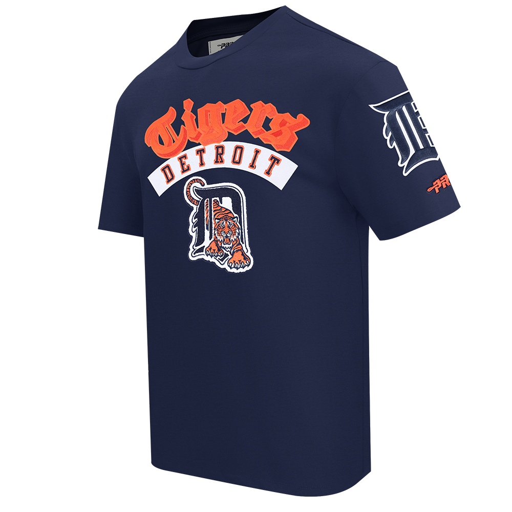MLB DETROIT TIGERS BEST OF MEN'S CJ DROP SHOULDER TOP (MIDNIGHT NAVY)