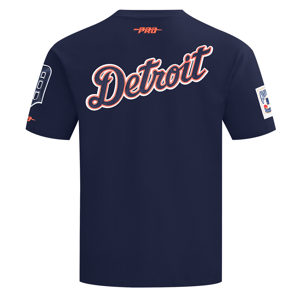 MLB DETROIT TIGERS BEST OF MEN'S CJ DROP SHOULDER TOP (MIDNIGHT NAVY)