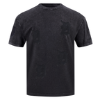 MLB DETROIT TIGERS WASHED VANGUARD T-SHIRT À MANCHES COURTES POUR HOMME (NOIR DÉLAVÉ)