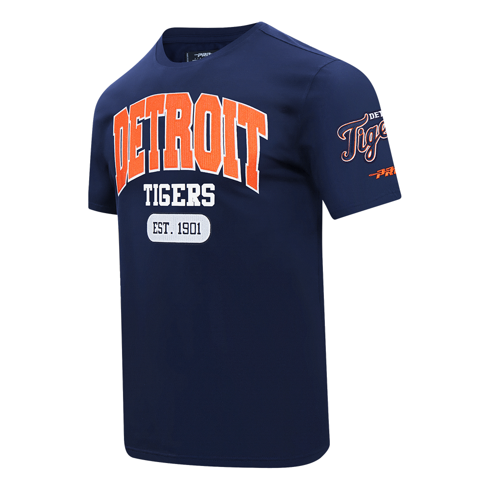 MLB DETROIT TIGERS CITY ARCH HAUT EN JERSEY SIMPLE POUR HOMME (MARINE MINUIT)