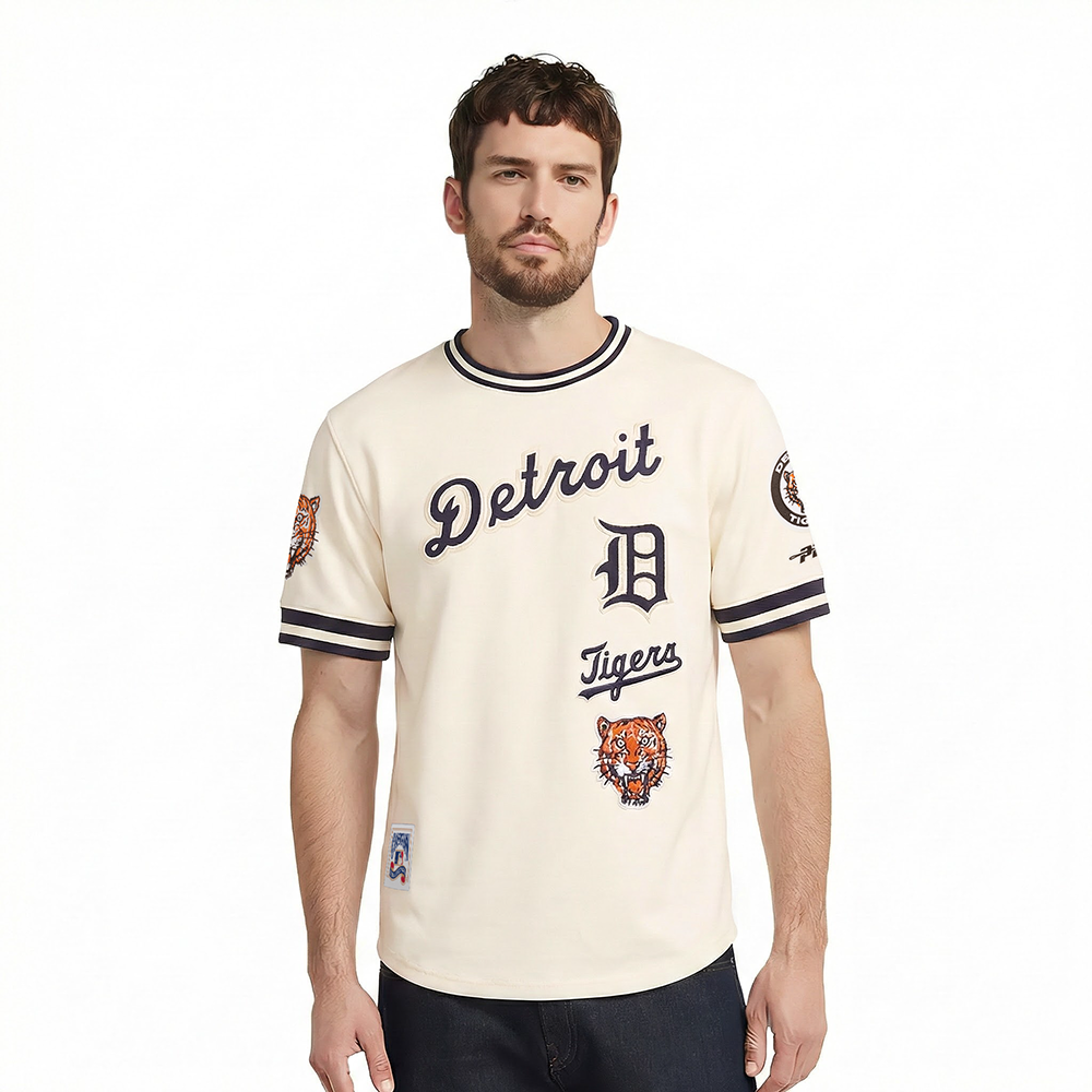 MLB DETROIT TIGERS RETRO CLASSICS MEN'S DK TOP (EGGSHELL/ MIDNIGHT NAVY)