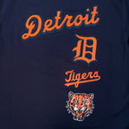 MLB DETROIT TIGERS RETRO CLASSICS HAUT POUR HOMME (MARINE MINUIT/ORANGE/MARINE MINUIT)