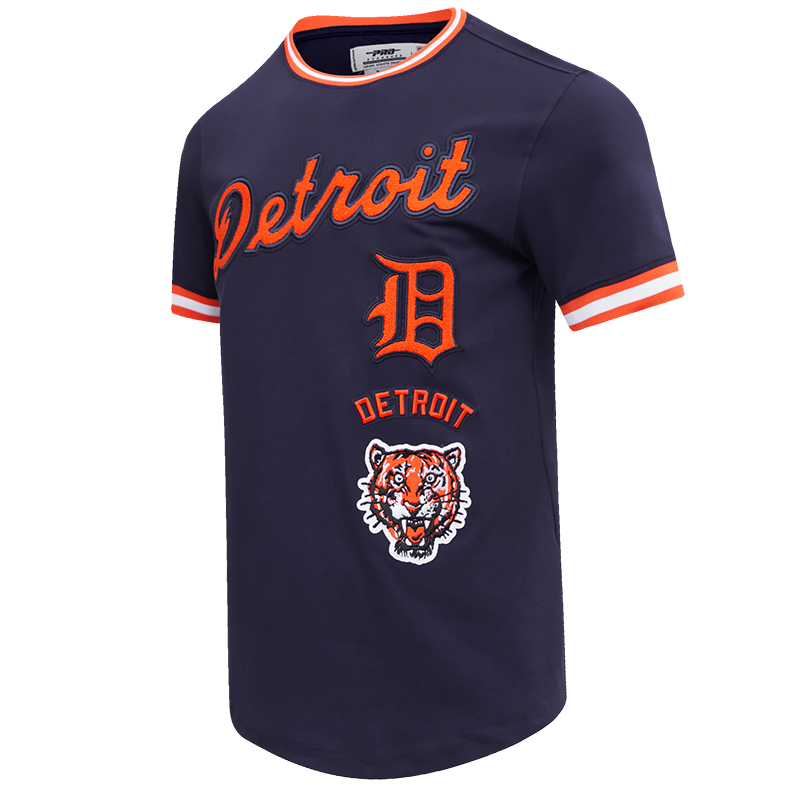 MLB DETROIT TIGERS RETRO CLASSIC MEN'S TOP (MIDNIGHT NAVY/ORANGE/MIDNIGHT NAVY)