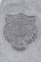 MLB DETROIT TIGERS NEUTRAL HAUT EN JERSEY DE COTON À ÉPAULES TOMBANTES POUR HOMME (GRIS CHINÉ FONCÉ)