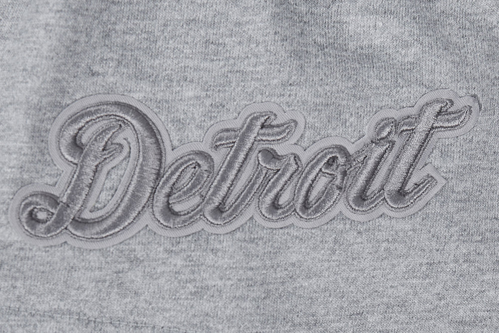 MLB DETROIT TIGERS NEUTRAL HAUT EN JERSEY DE COTON À ÉPAULES TOMBANTES POUR HOMME (GRIS CHINÉ FONCÉ)