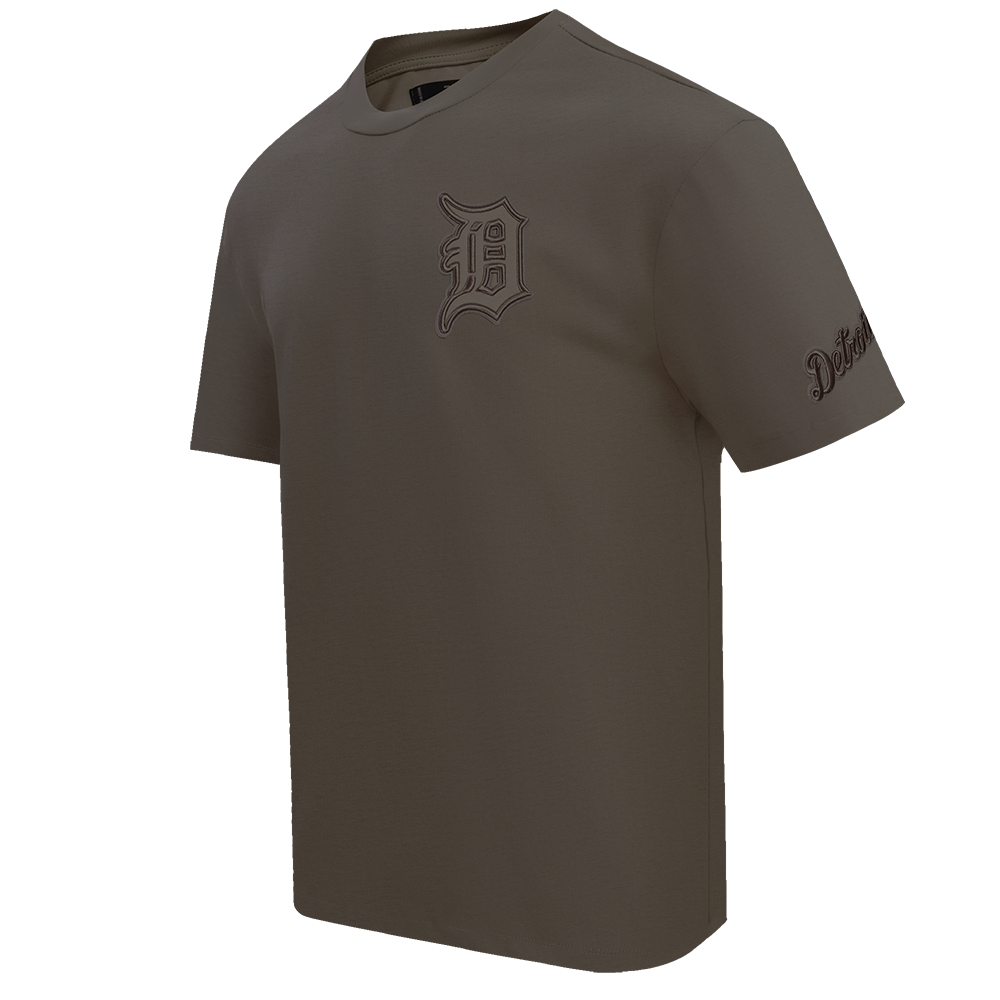 MLB DETROIT TIGERS NEUTRAL DROP SHOULDER MEN'S TOP (DARK TAUPE)