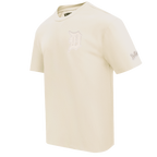 MLB DETROIT TIGERS NEUTRAL HAUT À ÉPAULES TOMBANTES POUR HOMME (COQUILLE D'ŒUF)