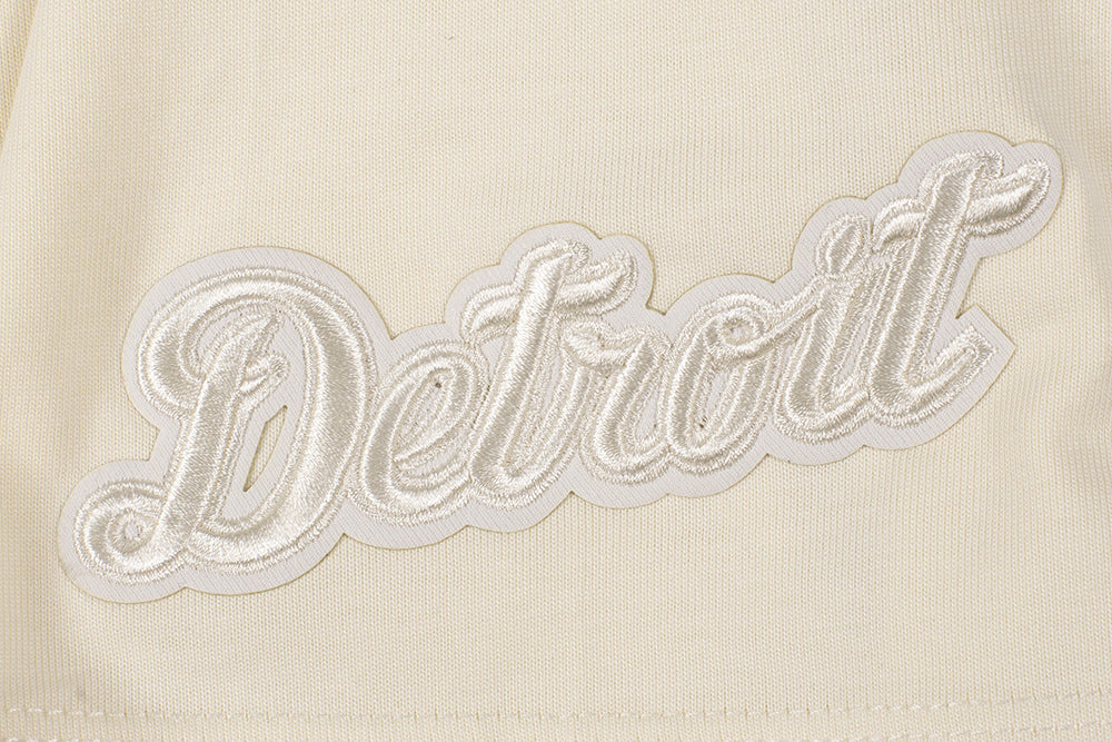 MLB DETROIT TIGERS NEUTRAL HAUT À ÉPAULES TOMBANTES POUR HOMME (COQUILLE D'ŒUF)