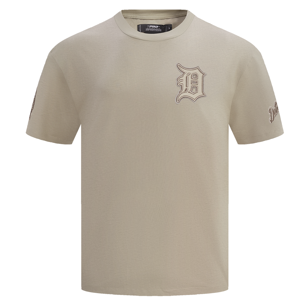 MLB DETROIT TIGERS NEUTRAL DROP SHOULDER MEN'S TOP (TAUPE)