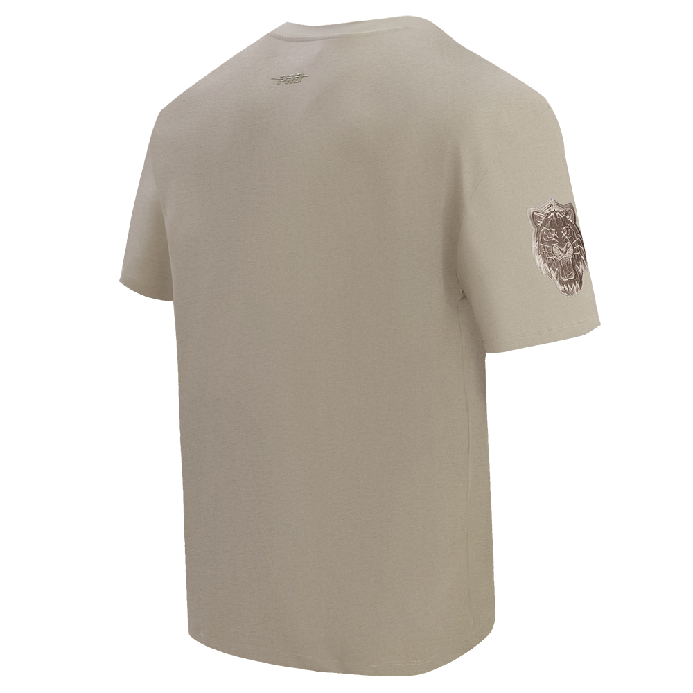 MLB DETROIT TIGERS NEUTRAL DROP SHOULDER MEN'S TOP (TAUPE)