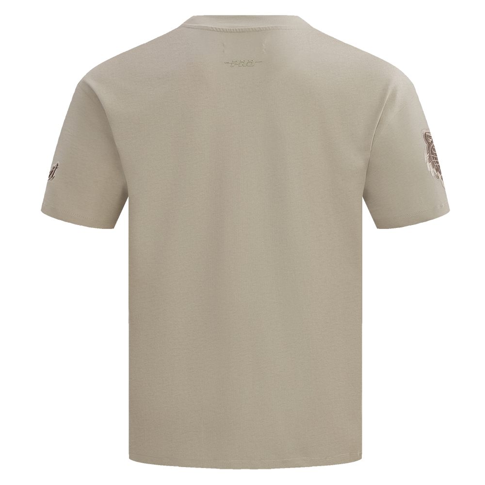 MLB DETROIT TIGERS NEUTRAL DROP SHOULDER MEN'S TOP (TAUPE)