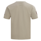 MLB DETROIT TIGERS NEUTRAL DROP SHOULDER MEN'S TOP (TAUPE)
