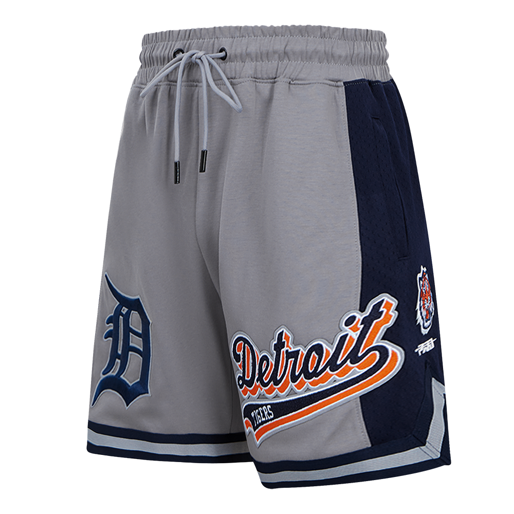 MLB DETROIT TIGERS SCRIPT TAIL MEN'S DK 2.0 SHORT (GRAY/MIDNIGHT NAVY)