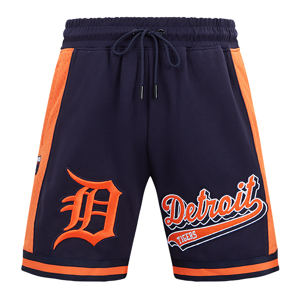 MLB DETROIT TIGERS SCRIPT TAIL MEN'S DK 2.0 SHORT (MIDNIGHT NAVY/ORANGE/MIDNIGHT NAVY)
