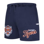 MLB DETROIT TIGERS SOUVENIR MEN'S MESH SHORT (MIDNIGHT NAVY)