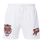 MLB DETROIT TIGERS SOUVENIR SHORT EN FILET POUR HOMME (BLANC)