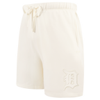 MLB DETROIT TIGERS NEUTRAL MEN'S  FLC SHORT (EGGSHELL)