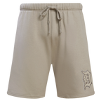 MLB DETROIT TIGERS NEUTRAL MEN'S  FLC SHORT (TAUPE)