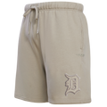 MLB DETROIT TIGERS NEUTRAL MEN'S  FLC SHORT (TAUPE)