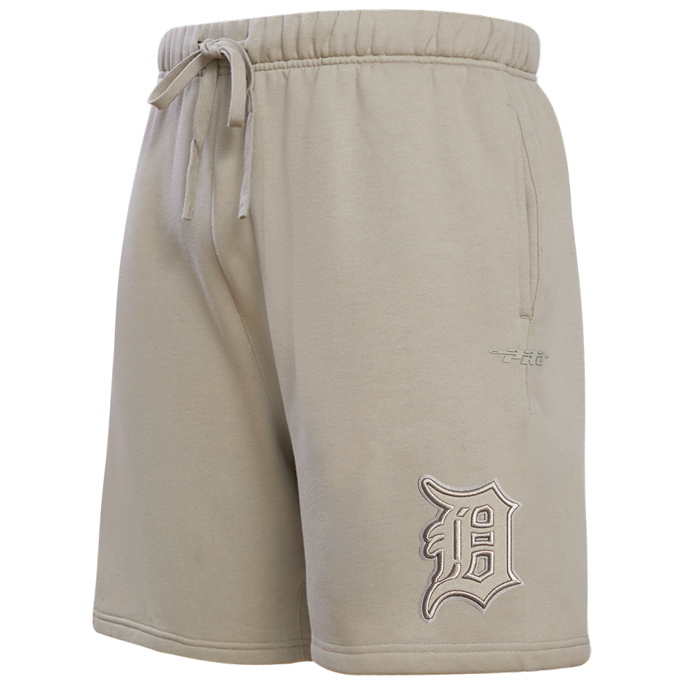MLB DETROIT TIGERS NEUTRAL MEN'S  FLC SHORT (TAUPE)