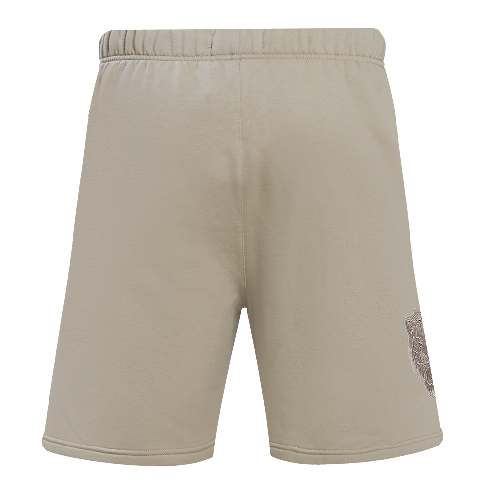 MLB DETROIT TIGERS NEUTRAL MEN'S  FLC SHORT (TAUPE)