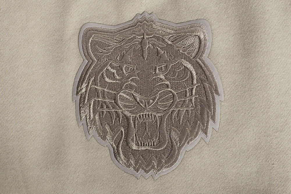 MLB DETROIT TIGERS NEUTRAL MEN'S  FLC SHORT (TAUPE)