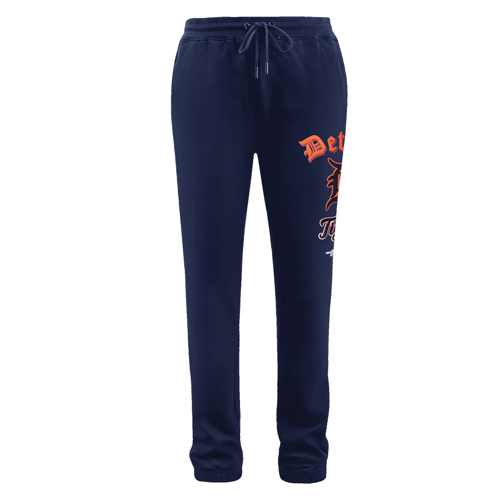 MLB DETROIT TIGERS OLD ENGLISH MEN'S SWEATPANT (MIDNIGHT NAVY)