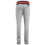 MLB DETROIT TIGERS MASH UP PANTALON OUATÉ EN MOLLETON CÔTELÉ POUR HOMME (GRIS CHINÉ/MARINE MINUIT/ORANGE)